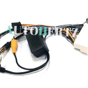 hyundai creta 2021 executive model android stereo coupler with camera adapter usb & mic retention