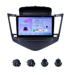 Chevrolet Cruze 9 Inch Android Stereo 4GB RAM 64GB With 360 3D Camera | DSP | Wireless Apple CarPlay