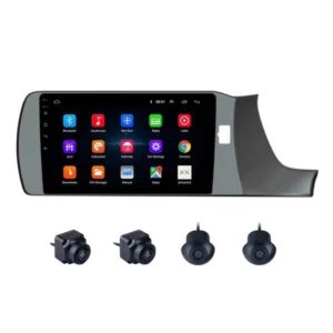 Honda Amaze (2017-2022+) 9 Inch Android Stereo 4GB RAM 64GB With 360 3D Camera | DSP | Wireless Apple CarPlay