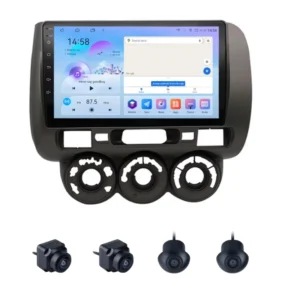 Honda City ZX 9 Inch Android Stereo With 360 Camera (2004-2008)