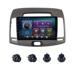 Hyundai Elantra (2007-2013) 9 Inch Android Stereo 4GB RAM 64GB With 360 3D Camera | DSP | Wireless Apple CarPlay
