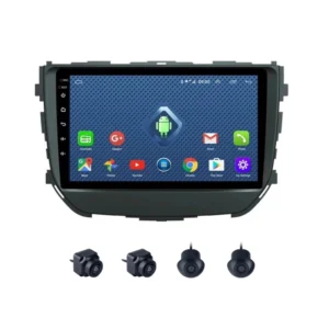 Maruti Suzuki Brezza (2012-2021) 9 Inch Android Stereo 4GB RAM 64GB With 360 3D Camera | DSP | Wireless Apple CarPlay