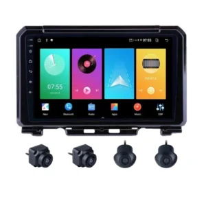 Maruti Suzuki Jimny 9 Inch Android Stereo 4GB RAM 64GB With 360 3D Camera | DSP | Wireless Apple CarPlay