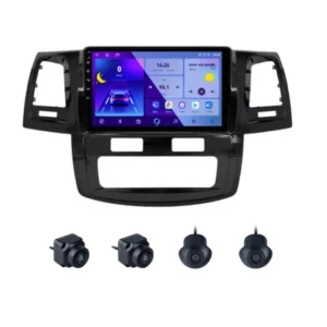 Toyota Fortuner (2015-2021) 9 Inch Android Stereo 4GB RAM 64GB With 360 3D Camera | DSP | Wireless Apple CarPlay