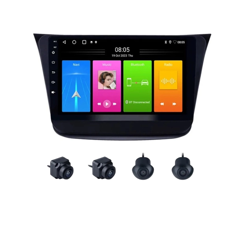 Maruti Suzuki Wagonr (2019-2022+) 9 Inch Android Stereo 2GB RAM 32GB With 360 3D Camera | DSP | Wireless Apple CarPlay | Android Auto