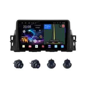 Renault Kiger 9 Inch Android Stereo 2GB RAM 32GB With 360 3D Camera | DSP | Wireless Apple CarPlay | Android Auto