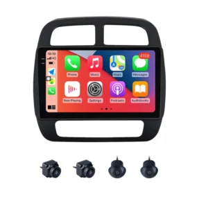 Renault KWID (2014-2019) 9 Inch Android Stereo 2GB RAM 32GB With 360 3D Camera | DSP | Wireless Apple CarPlay | Android Auto