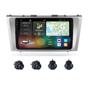 Toyota Camry (2006-2012) 9 Inch Android Stereo 2GB RAM 32GB With 360 3D Camera | DSP | Wireless Apple CarPlay | Android Auto