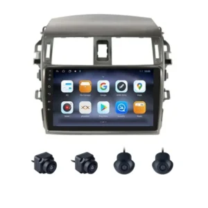 Toyota Corolla (2003-2008) 9 Inch Android Stereo 2GB RAM 32GB With 360 3D Camera | DSP | Wireless Apple CarPlay | Android Auto