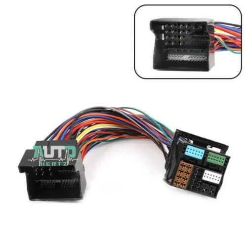 Volkswagen TAIGUN Male Female Stereo Coupler Wiring Harness For Amplifier Sub-Woofer Installation