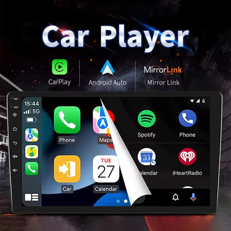 Universal TS18 Octa-Core 9 Inch Android Stereo 6GB RAM 128GB Storage Cortex A55 1.6 GHz Processor Wireless Apple CarPlay Android Auto 4G SIM Support AHD 360 Support DSP