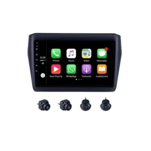 Maruti Suzuki Dzire (2024+) 9 Inch Android Stereo 2GB RAM 32GB With 360 3D Camera | DSP | Wireless Apple CarPlay | Android Auto