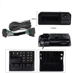 Skoda Volkswagen Audi Rear View Reverse Parking Camera Kit OEM Style OEM Fit