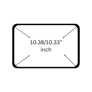 10.38/10.33 Inch Stereo Frame