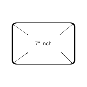7 Inch Stereo Frames